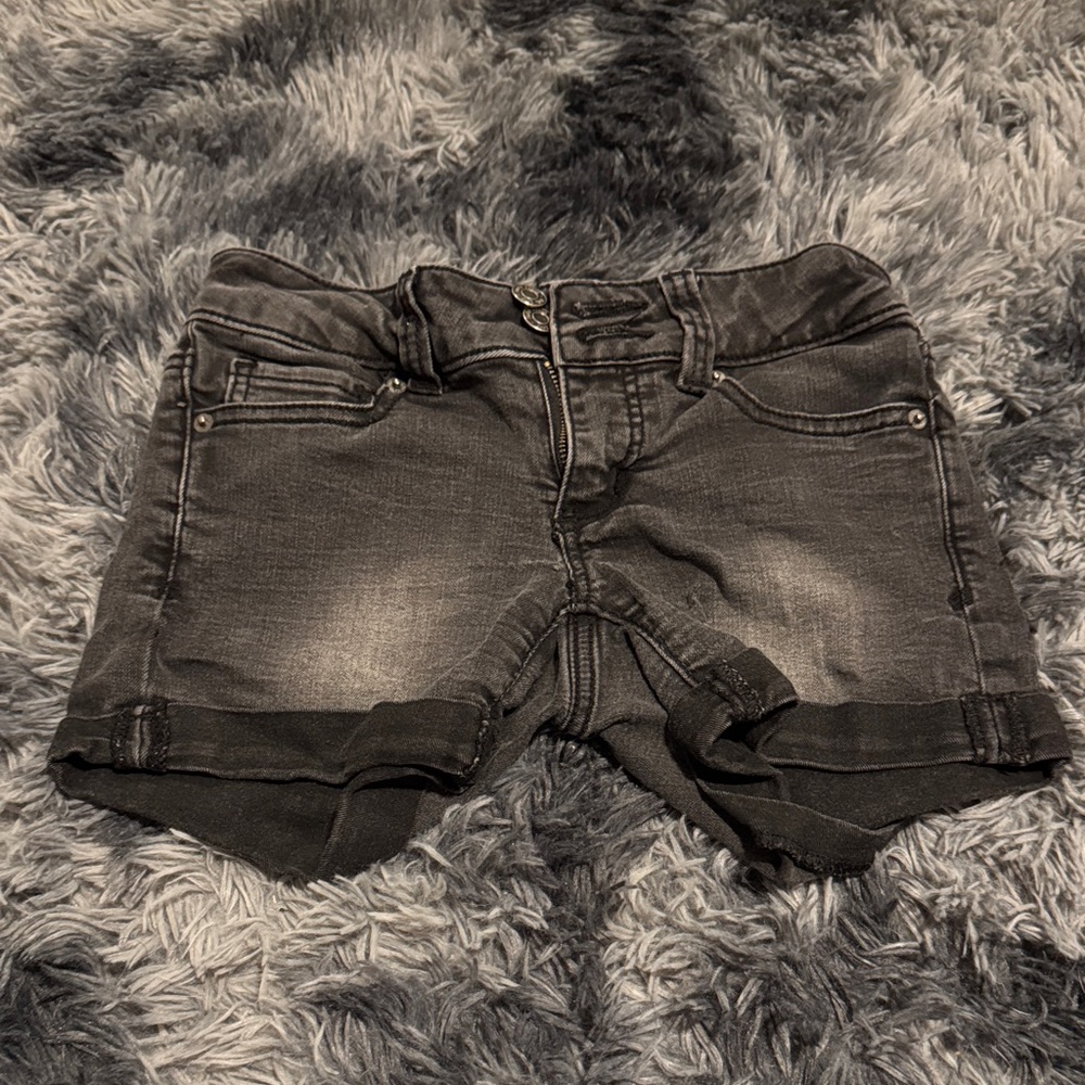 Mudd Black Jean Shorts